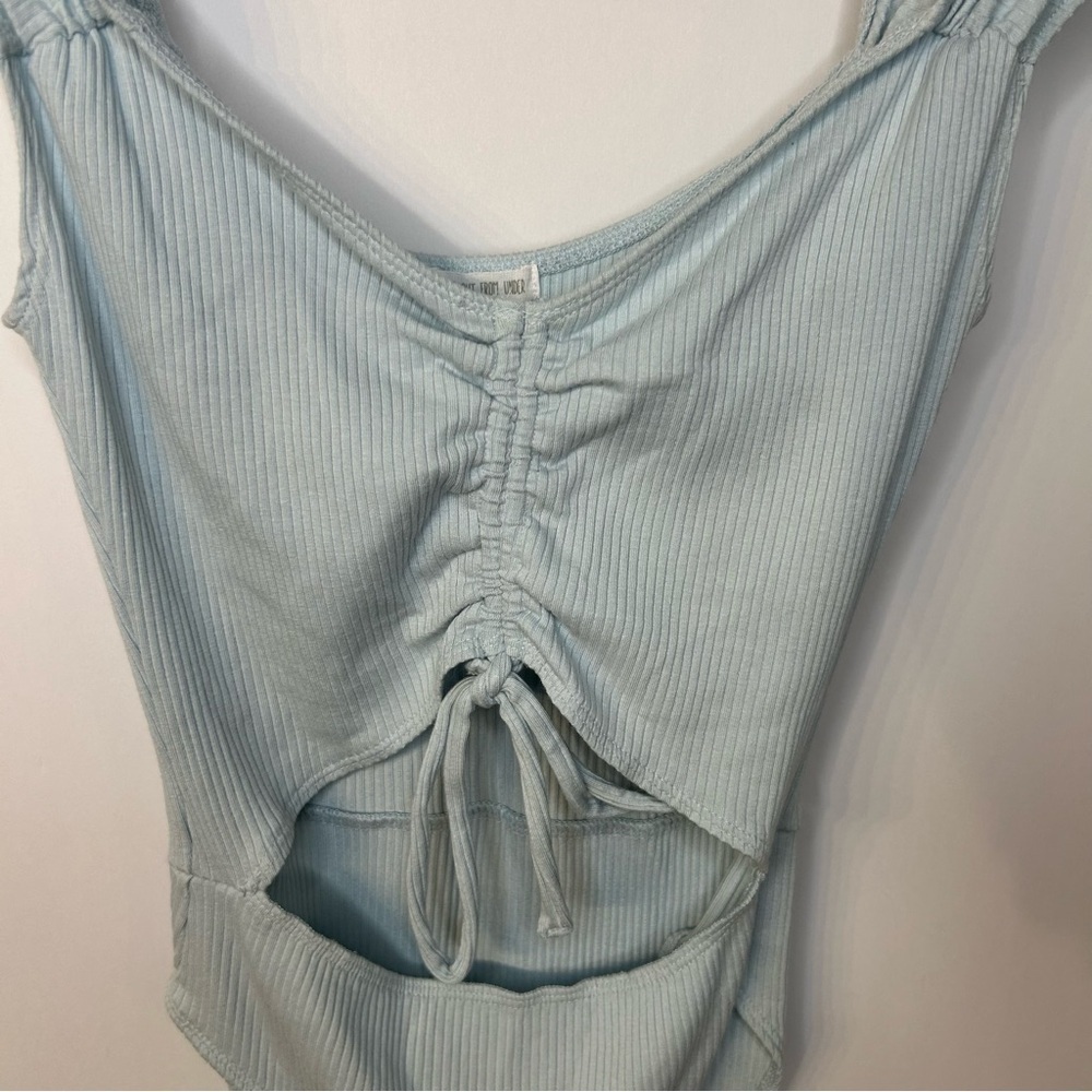 Out From Under from Urban Outfitters Beatrice Cinched Cutout Bodysuit, Size M - Picture 6 of 10
